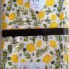 Table Cloth  Mini Mat - Lemon-ish (White)