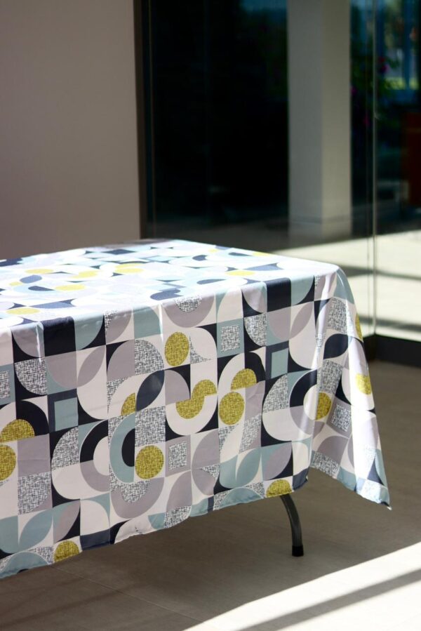 Table Cloth  Mini Mat - Abstract Circles